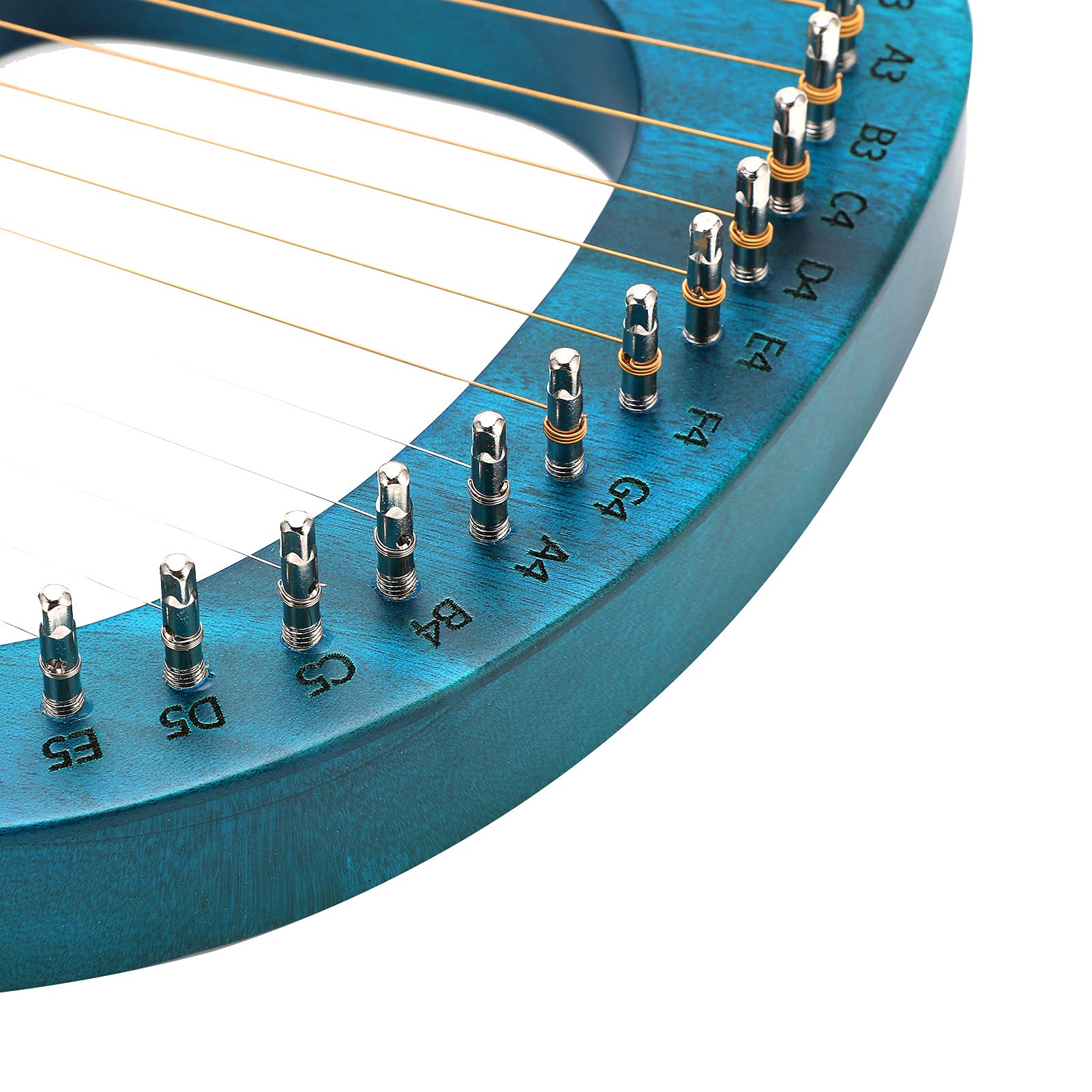 Amazon.co.jp: リラハープ、ユニークな14.9 X 10.2 X 1.2in 16弦楽器