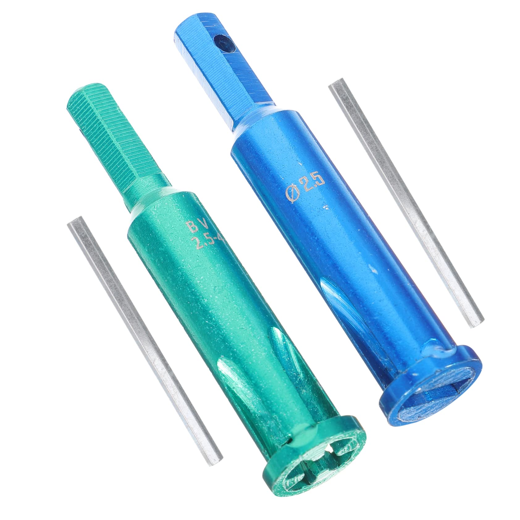6 pezzi Spellafili Connettori per cavi elettrici Strumento per piegare i fili per trapano elettrico Piegafili Spellafili Spellafili Parallelizzatore Spellafili Piegatura (come mostrato x 2 pezzi, 9