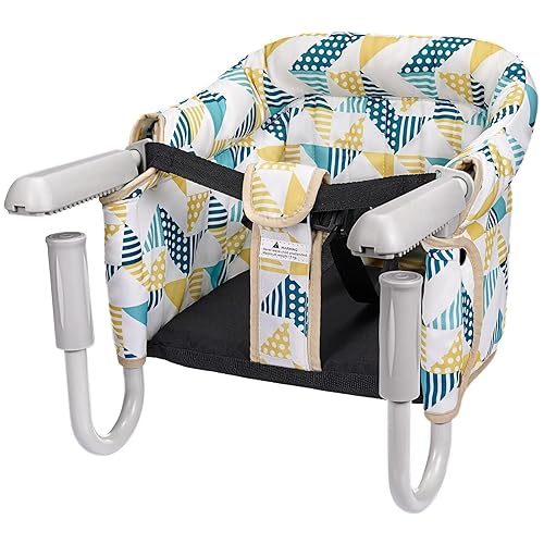 Silla alta portátil con gancho para asiento elevador de bebé y niño, silla de mesa rápida para jugar, clip de abrazadera en el mostrador de