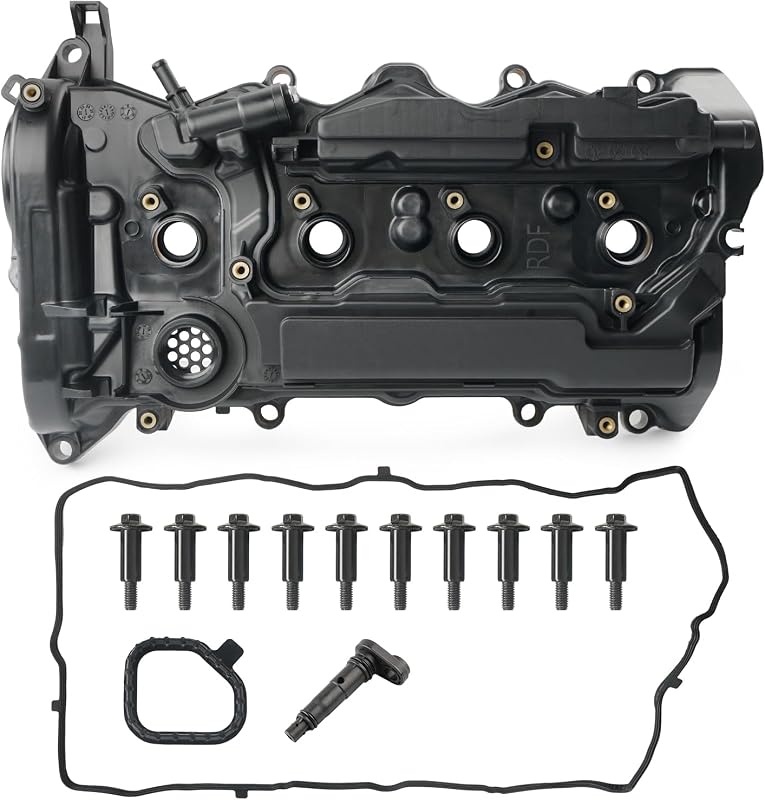 Tampa de válvulas do motor BELKEBIR com junta para Honda Accord e CR-V 2.4L – Substitui 12310-RDF-A01
