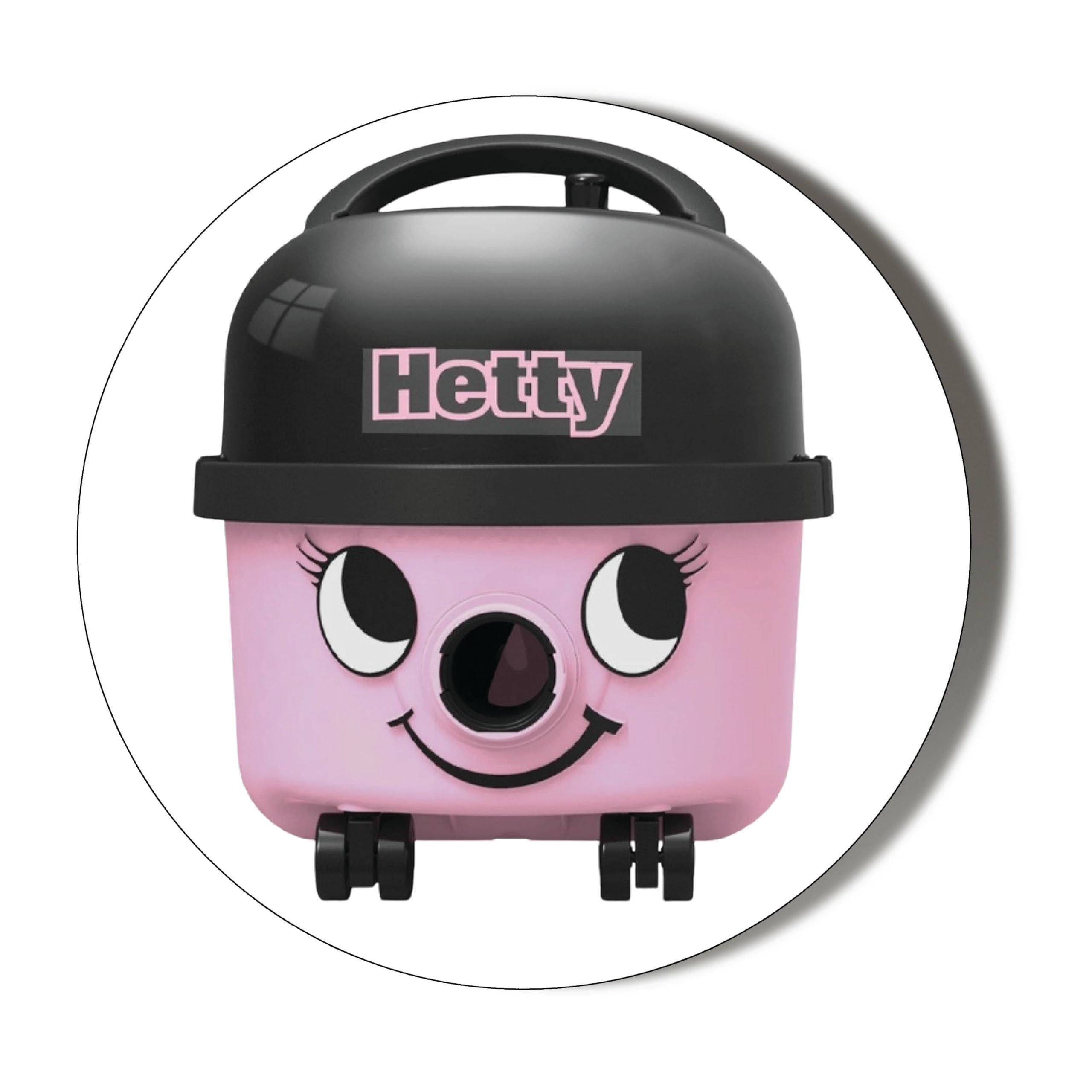 Gift Insanity White Henry Hoover Family Hetty - Small 10 X 56Mm Vinyl Stickers