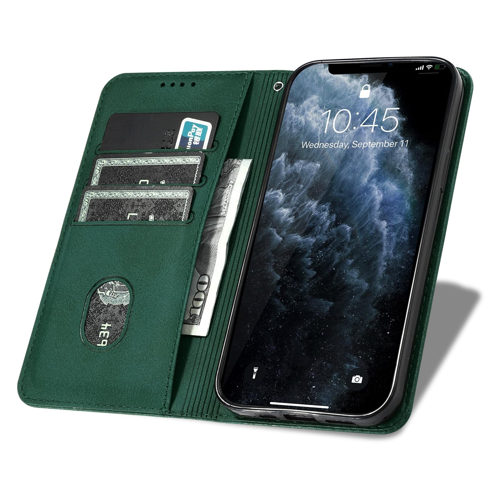 Oduio Case For Honor X6b Phone Case Wallet Card Slots Premium Leather Phone Cover Flip Wallet Book Folio Case With Card Slots Credit Card Holder Magnetic Closure Kickstand Black Price In Dubai Uae 212426533 - View #6