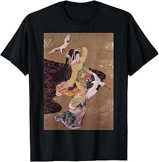 Sponsored Ad - Dance of Cranes Japanese Retro Art T-Shirt