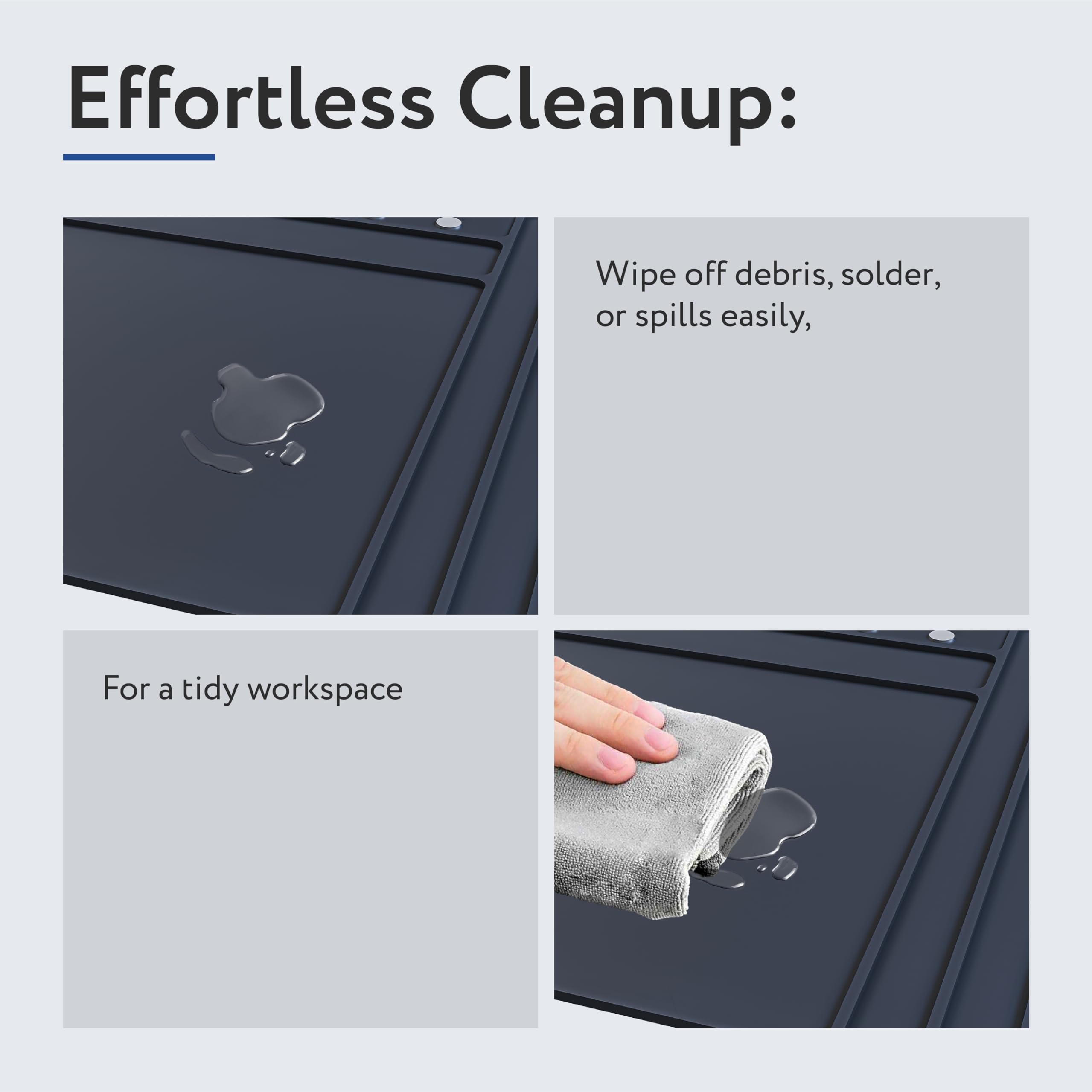 Skywin Cleaning Mat - Anti-Slip Shooting Mat for Gun Cleaning Mat, Magnetic Mat, Rubber Mat Repair Workbench Mat for Gun Mats Cleaning — Amazon image 3