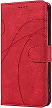 Cover per Xiaomi Poco F8 Ultra 5G / Redmi K90 Pro Max, Custodia Pelle Premium Portafoglio Completa Wallet Libro con Porta Carte Chiusura Magnetica Slot Supporto Flip Case, Rosso