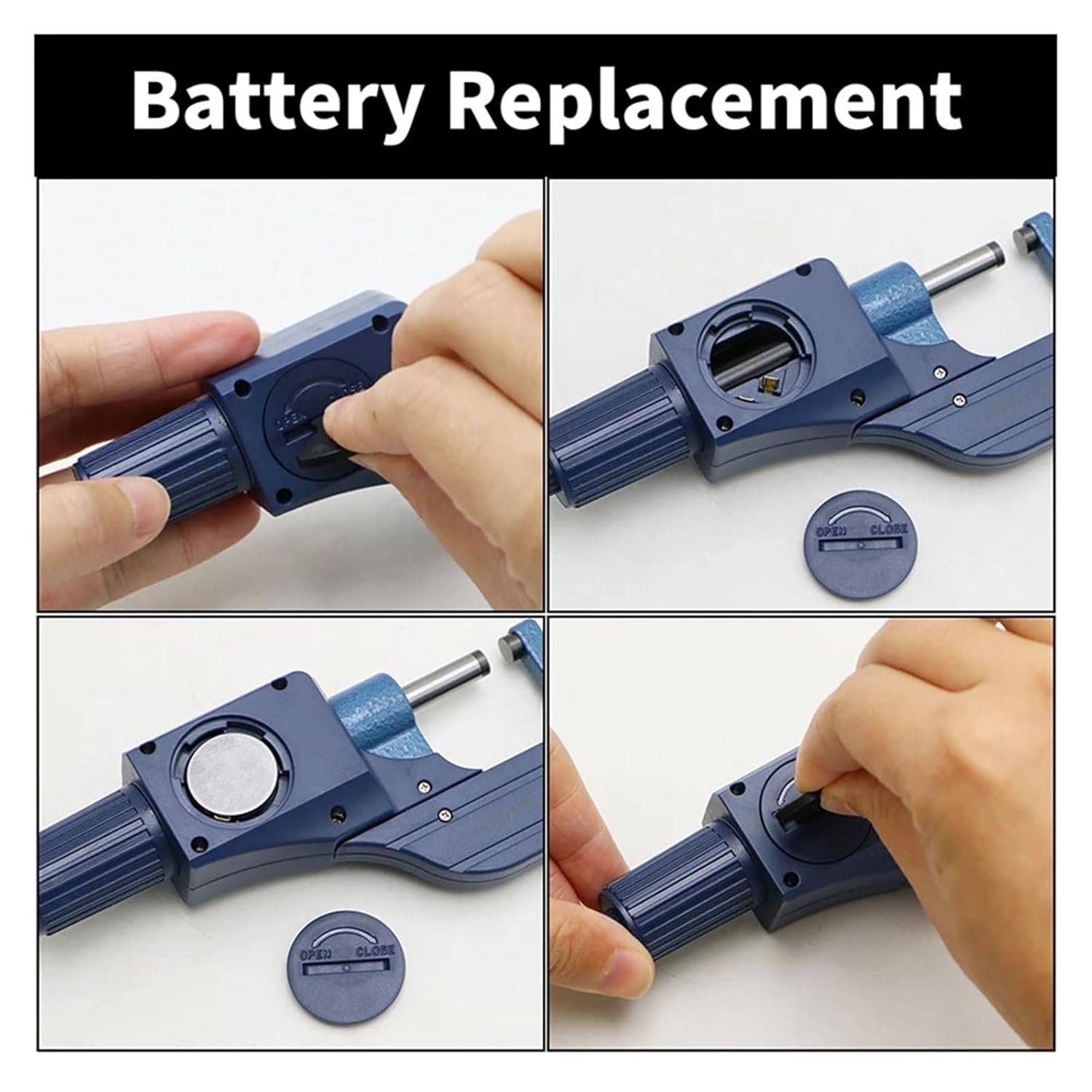 0-25/25-50 mm Micrometer Digital Outside Diameter Micrometer Micrometer 0.001 mm Digital Display Tool(0-25mm)