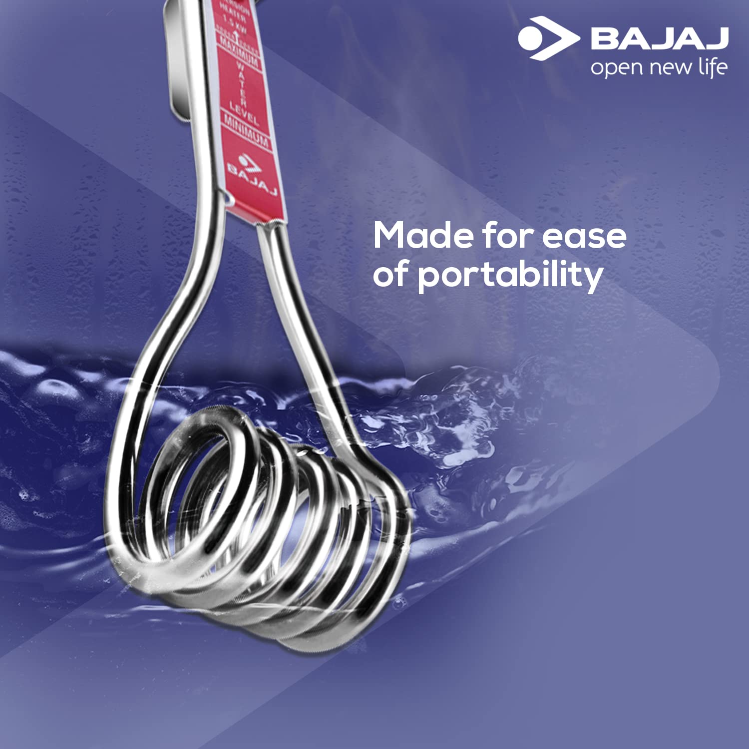 Buy Bajaj Immersion Rod Water Heater 1500 Watts, Silver Online at Low  Prices in India - Amazon.in
