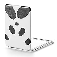 Vista 28 de Omiro - Espejo compacto, PU brillante. Ampliación 1x/3x, ultra portátil para llevar en el bolso (rosa)