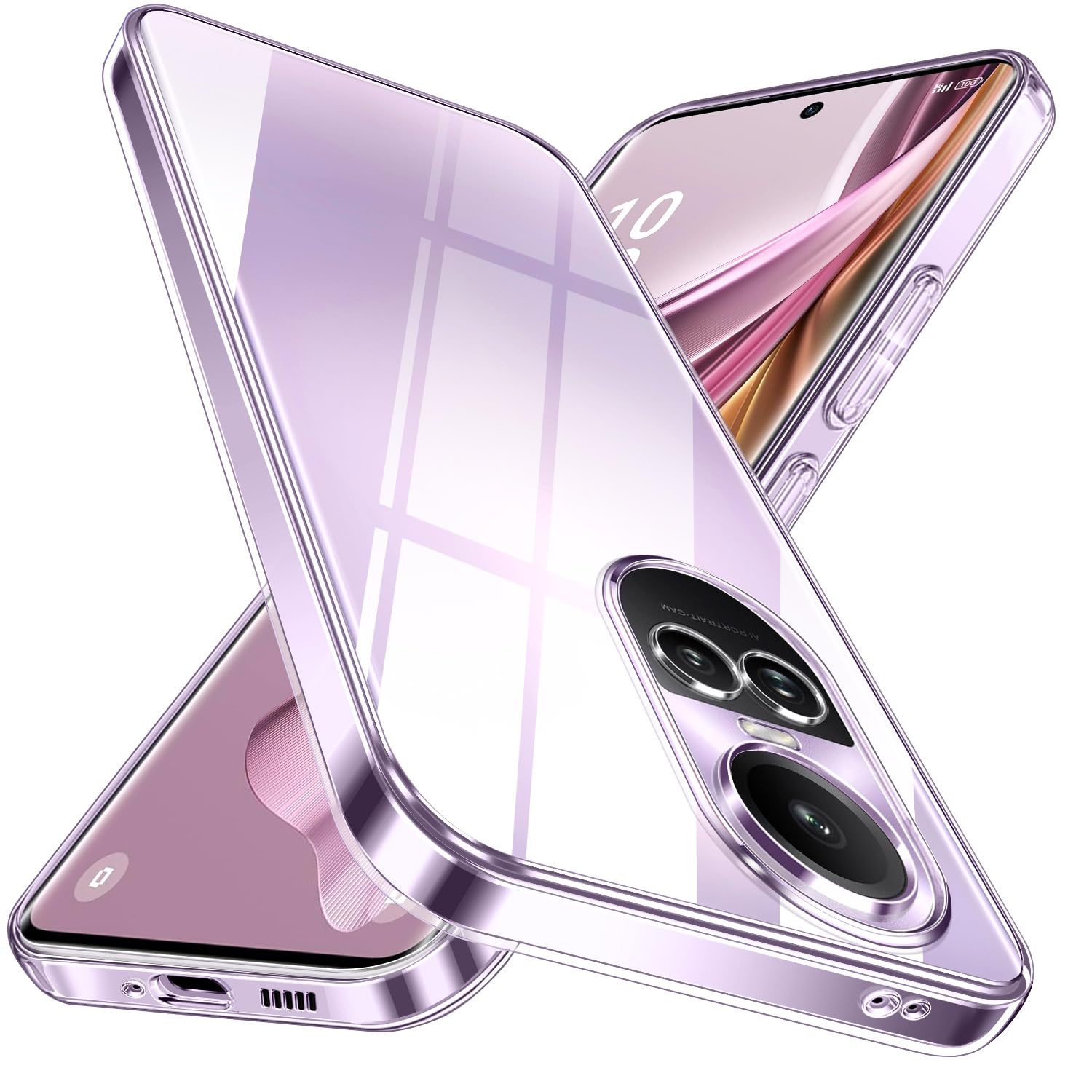OPPO Reno10 Pro 本体 紫色 ケース付き