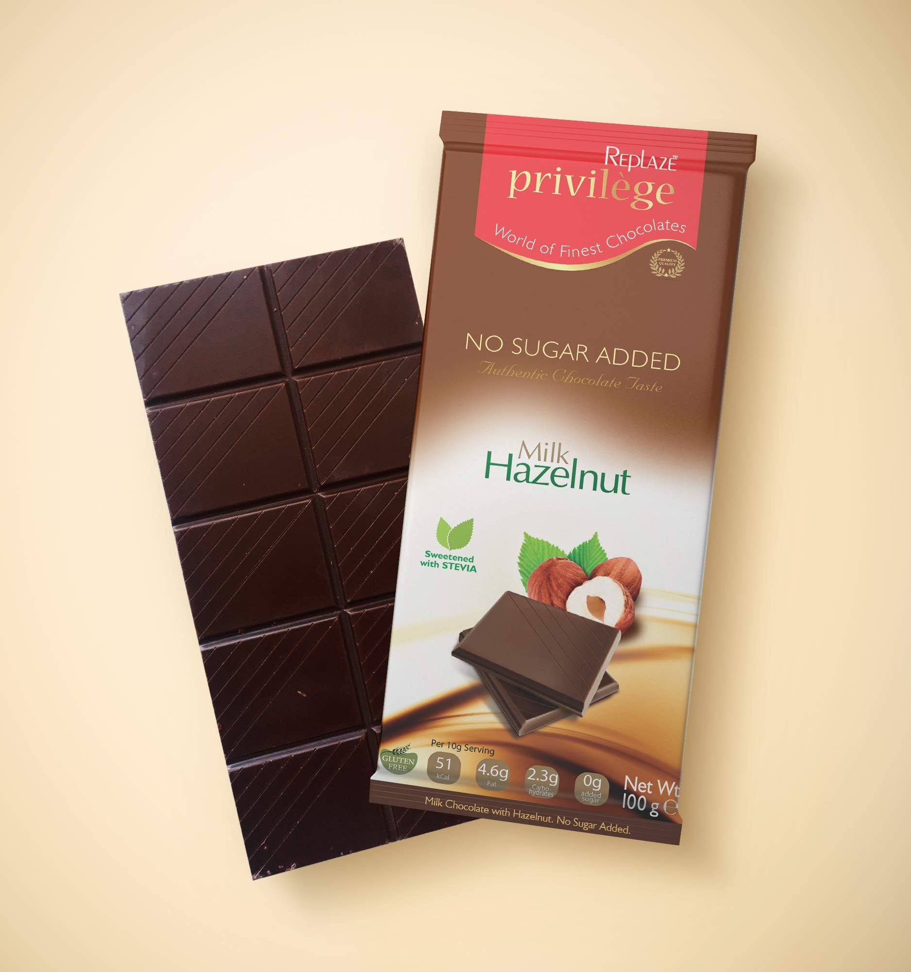 Replaze Sugar Free Chocolate Hazelnut, 100 gm
