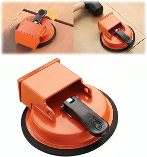 Heavy Duty Laminate Floor Gap Fixer – Adjustable Suction Cup Gripper, Reinforced Iron Plank Grabber for Vinyl & Wood Floors