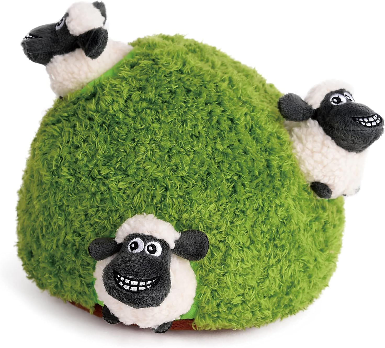 Hide and Seek Dog Puzzle Puppy Toys, Interactive Squeaky Plush, Stuffed Toys for Dogs, Small Size(Sheep, Panda, Forest Animals) (Sheep)