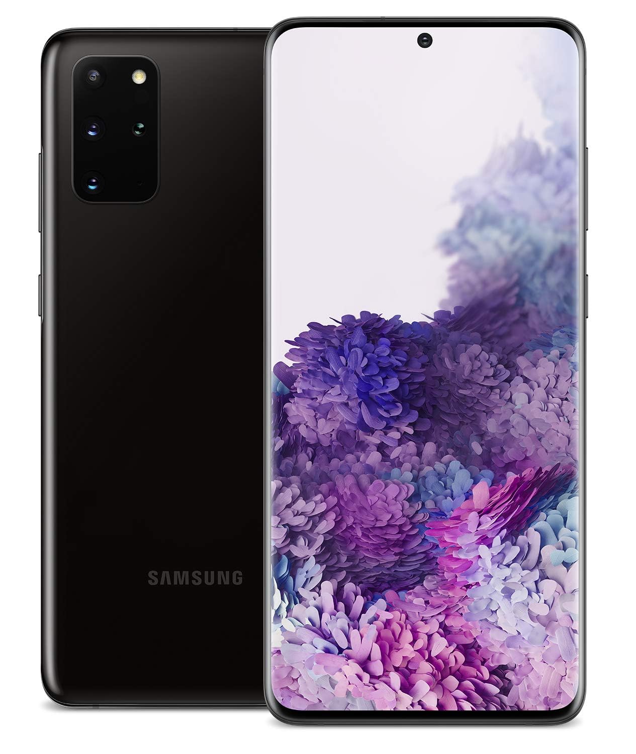 Samsung Galaxy S20+ Plus 5G Unlocked Android Cell Phone, 128GB, Black | Long-Lasting Battery, Fingerprint ID, US Version, SM-G986UZKAXAA