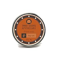 Vista 1 de Three Sisters Apothecary - Jabón de afeitar (ron de bahía)