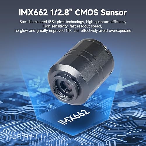 Miniatura 2 de SVBONY SV305C Pro Telescope Cámara, USB 3.0 Transmisión de Alta Velocidad, Sensor IMX662 2MP 128MB DDR Buffer, 1.25" CMOS Astrofotografía Cámara,