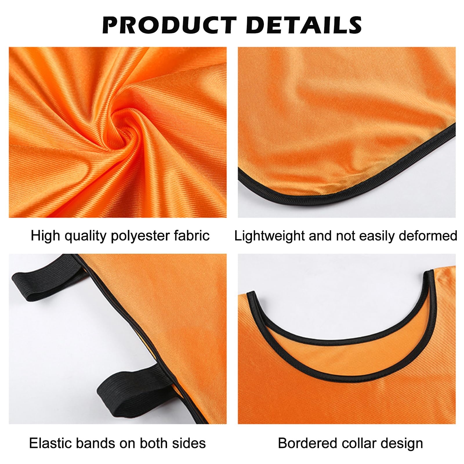 Lot de 12 Chasubles D'entraînement pour Adultes (Football, Basketball, Sports Divers), Maillots de Sport pour Football Netball Rugby Hockey Cricket et Volleyball