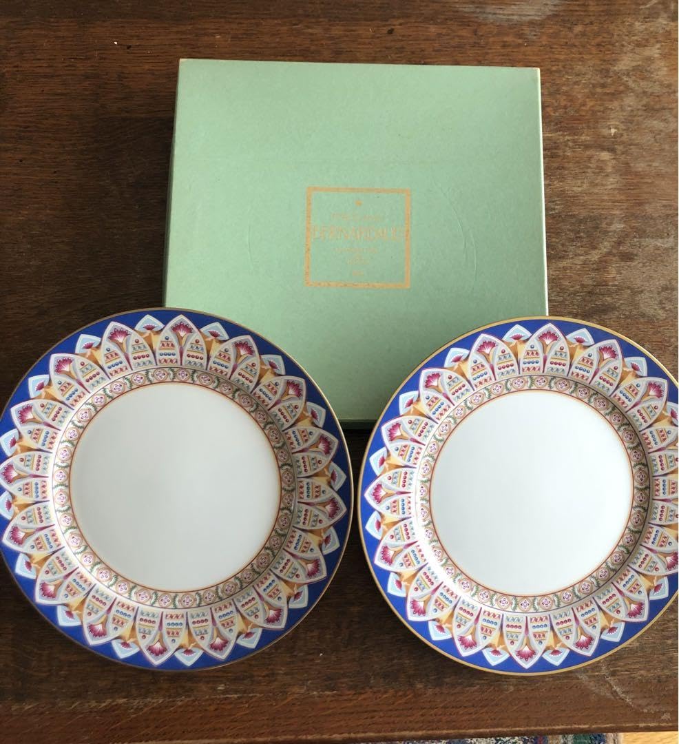 BERNARDAUDベルナルドCONSULATコンスラ26センチプレート2枚