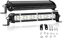 Vista 11 de RIGIDON 2 piezas 15 W Barra de luz LED de 4 pulgadas Barra de luz LED delgada Barra de luz LED de una sola fila Impermeable Luz de trabajo LED Luz