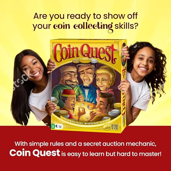 R&R Games Coin Quest Strategy Game