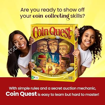R&R Games Coin Quest Strategy Game