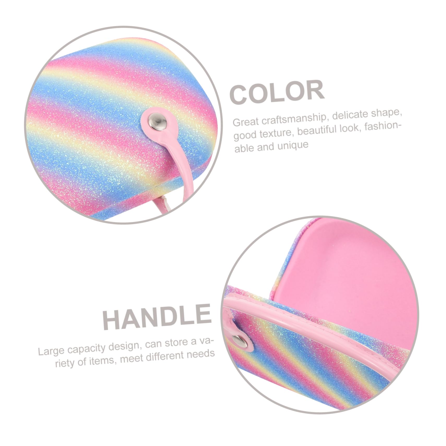 Brillen Korb Sonnenbrille in Herzform klare Gläser Kordelzug Anzeige Halter Spule Auge Fall handtasche kinderhandtasche federmape stifteetui pencil case Geldbörse Stoff