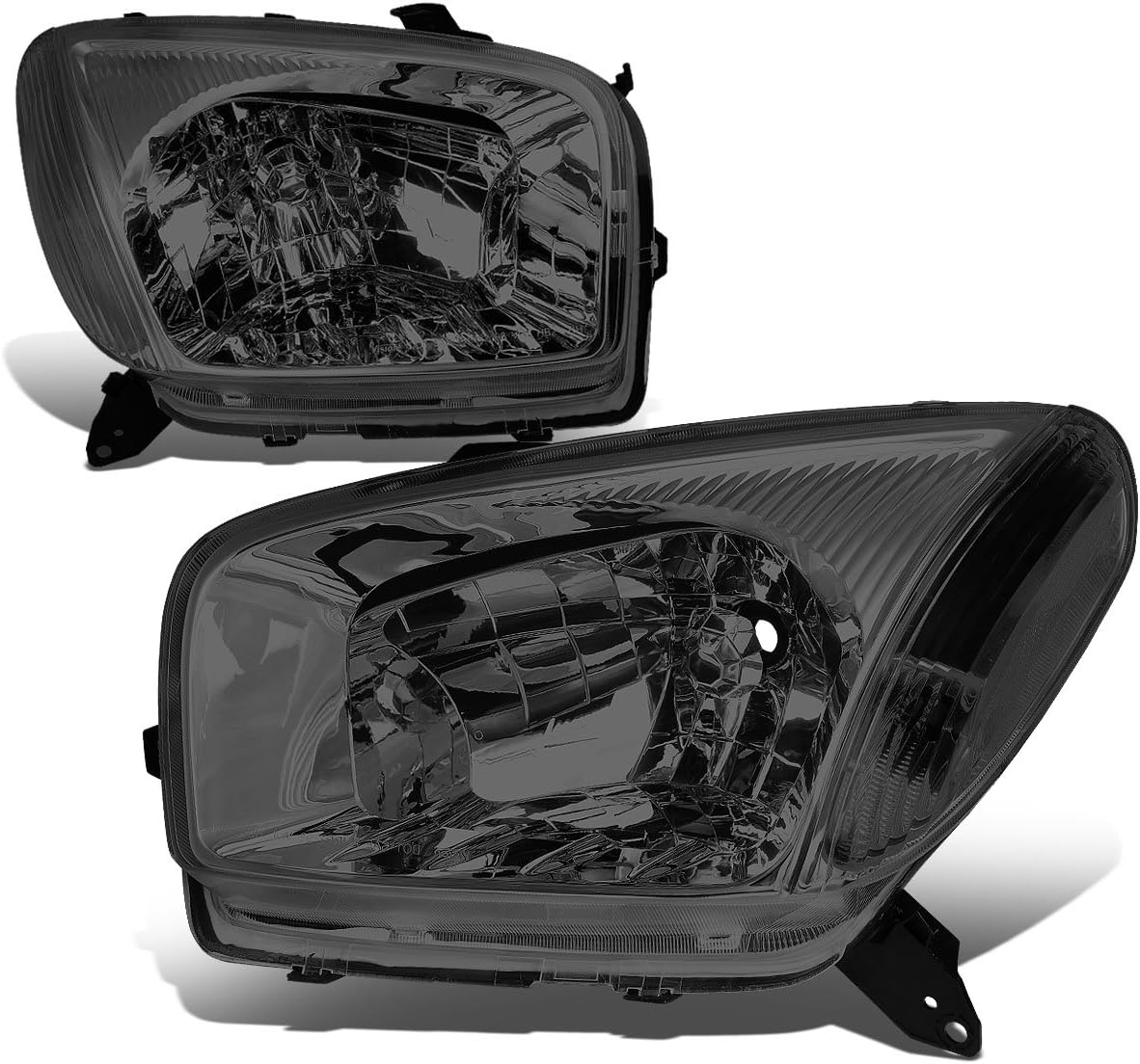 CAR Headlight Lamp Car & Truck Headlights Pair Black Housing Amber Side Bumper Headlight for