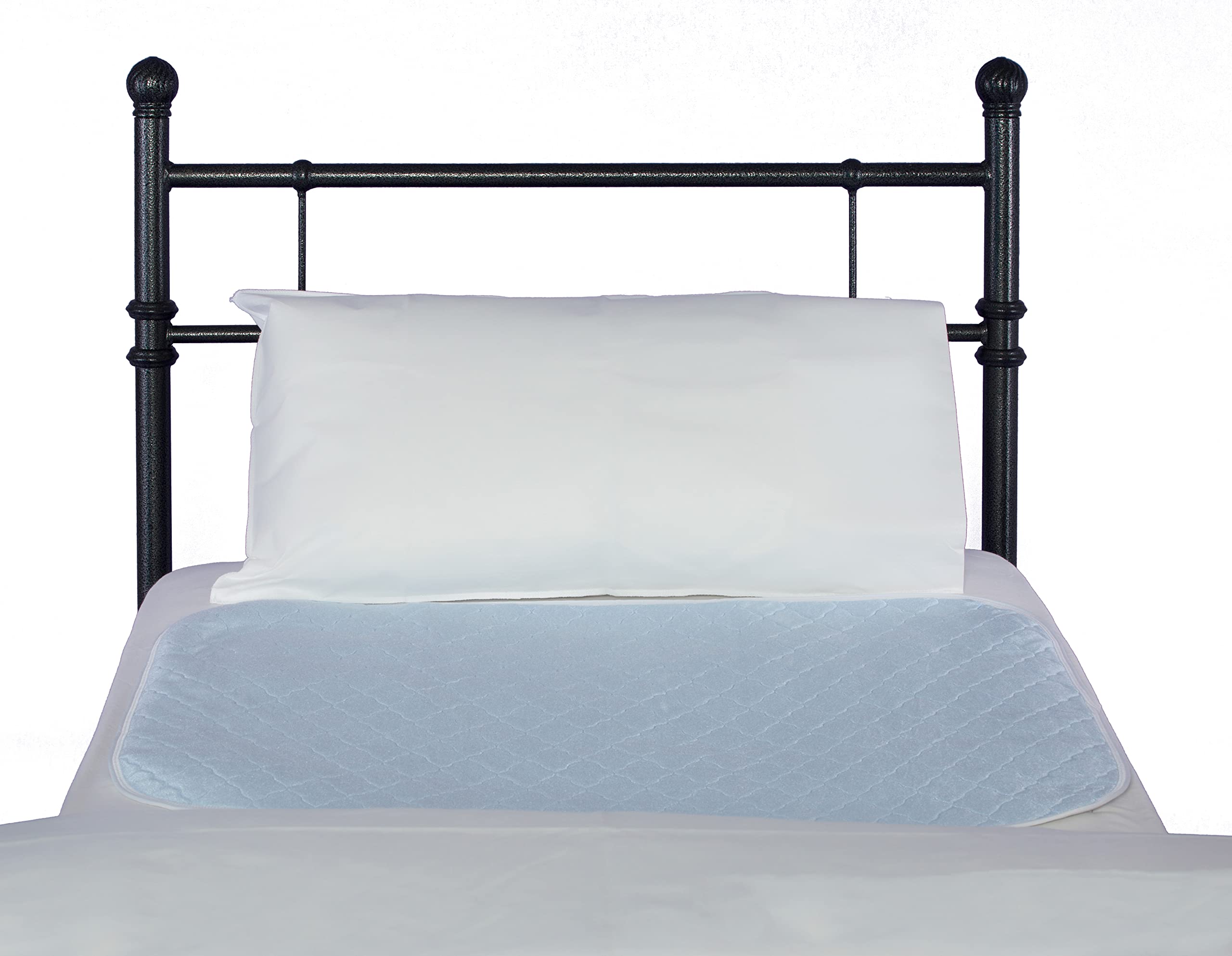 Protector de cama impermeable de gran absorción, para incontinencia, 90 cm x 90 cm, lavable y reutilizable, protector de colchón impermeable (3)