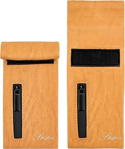 Bolsa a prueba de olores, bolsas a prueba de olores, bolsa de cuero para tabaco de 8.3 x 3.3 pulgadas, bolsa impermeable a prueba de olores, bolsa