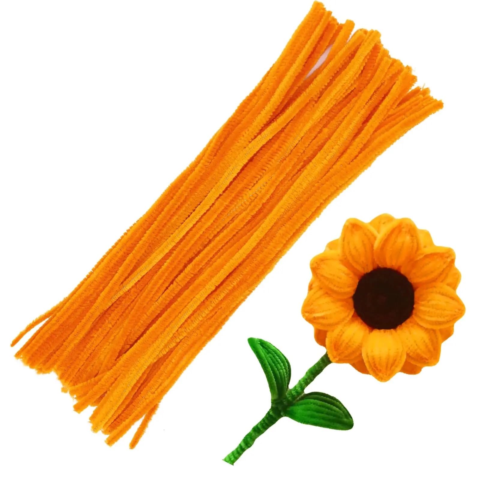 Limpiadores de pipa, suministros for manualidades, tallos chenilla for niños, proyectos bricolaje para manualidades con niños(Color 4,300 pcs)