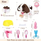 Henitol Interactive Saint Bernard Plush Puppy Walking – Soft exterior for comfortable handling