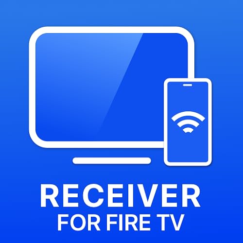 Screen Mirroring for Fire TV – Cast Android Phone to Firestick - Works with Fire TV Remote App - Mirror Photos, Videos, Web and Presentations via Wi-Fi, Easy Setup