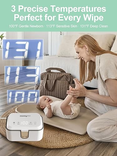 Miniatura 6 de MOMYEASY Paquete de calentador de toallitas y fabricante de alimentos para bebés