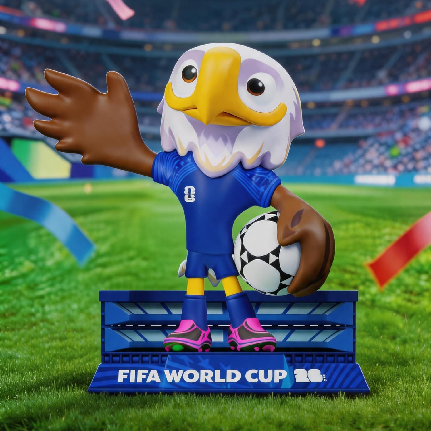 Amazon.co.jp: DICEKOO FIFA 2026 ワールドカップ マスコット セット 3