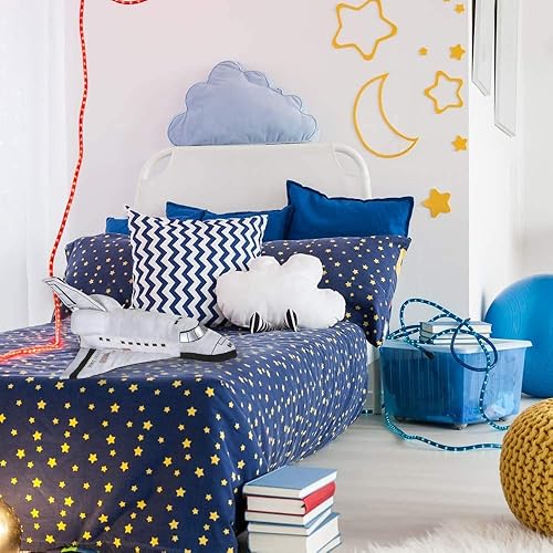 Miniatura 5 de ArtCreativity Peluche de transbordador espacial para niños, nave espacial de astronauta suave y tierna de 14.5 pulgadas, bonita decoración de