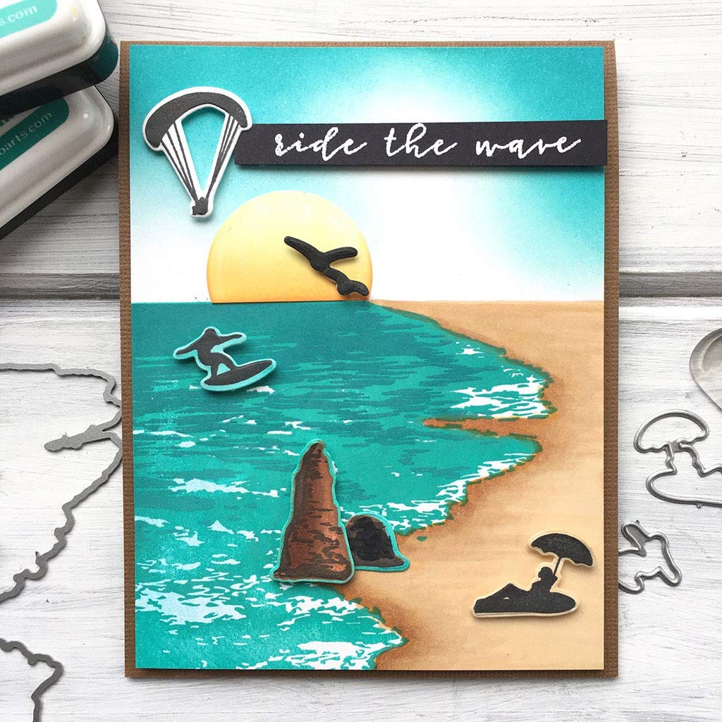 Amazon.com: Hero Arts DIE SCPE, Beach HeroScape
