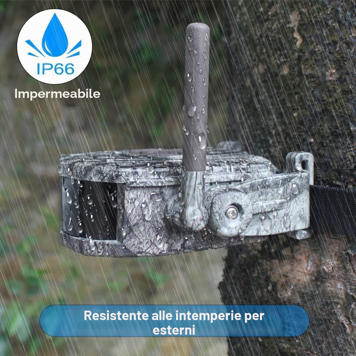 Sensore Movimento Wireless - 984ft Kit di allarme infrarossi esterno 5 sensori di rilevamento di movimento 1 Ricevitore, caccia, sicurezza in casa - 1 Ricevitore 5 Rilevatori