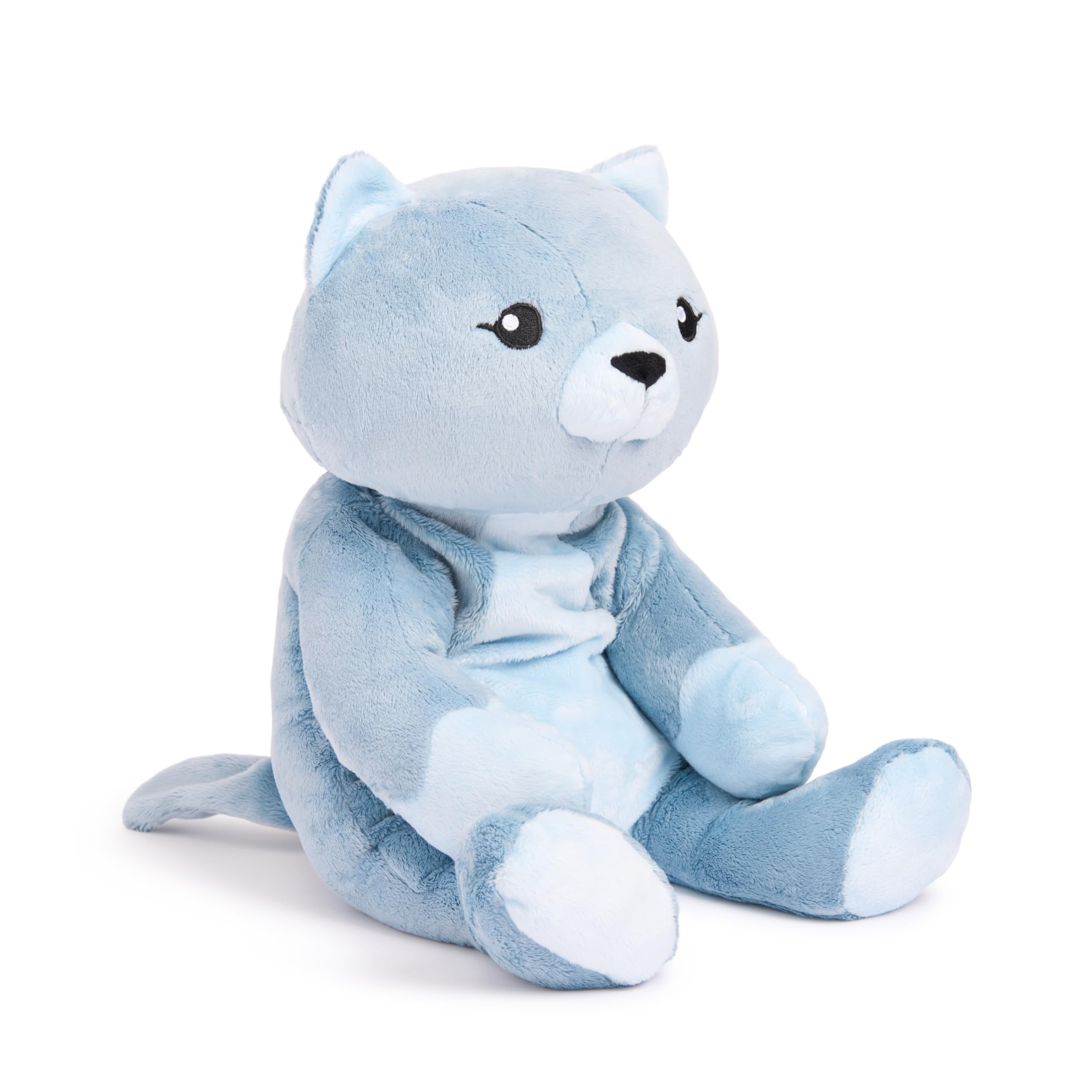 HUGIMALS Weighted Sensory Plush - 2kg Calming Stuffed Animal For Kids & Adults - Removable Weight, Washable, Deep Pressure Stimulation - Image 8