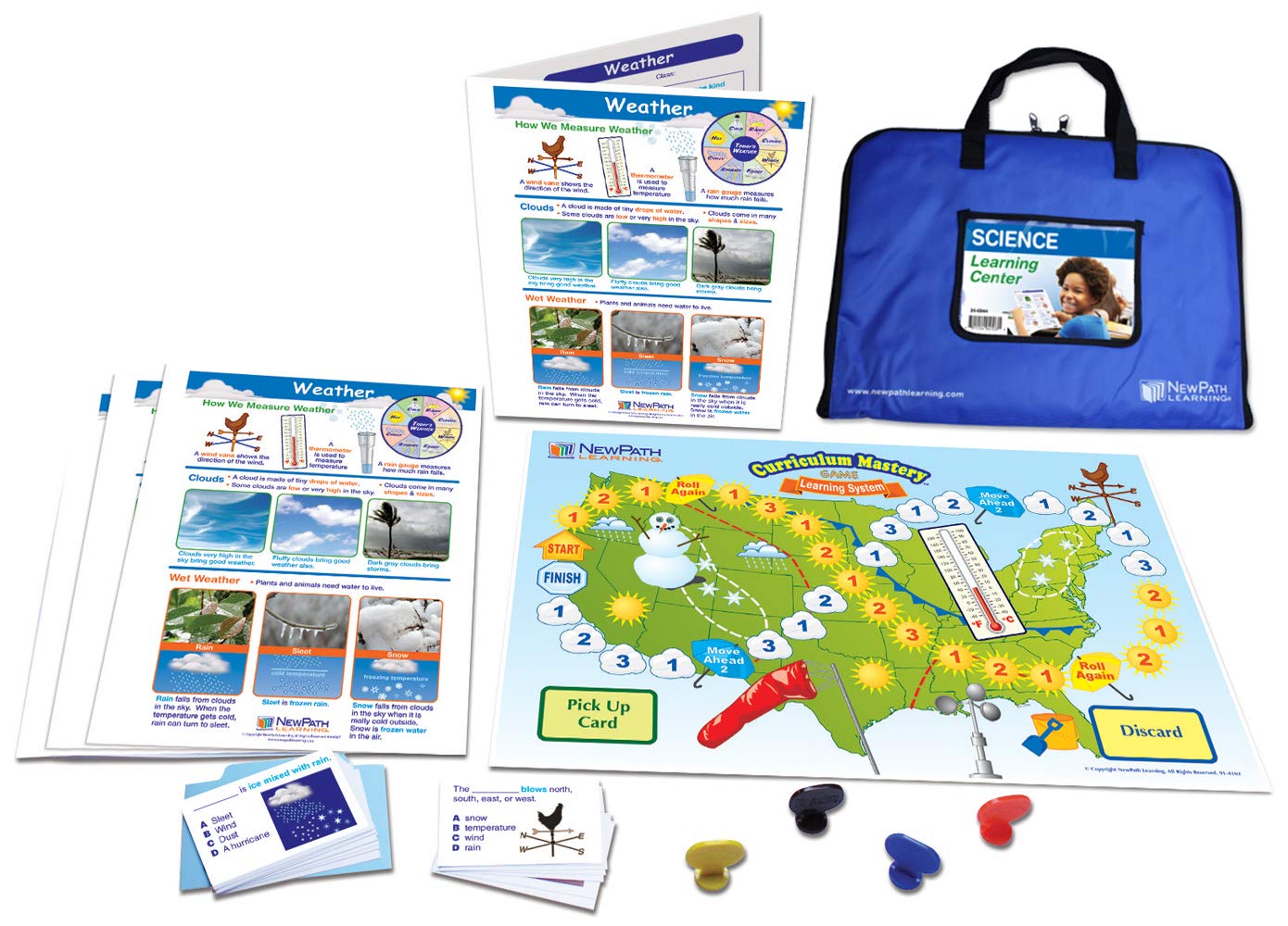 Weather Learning Center Game - Grades 1-2
