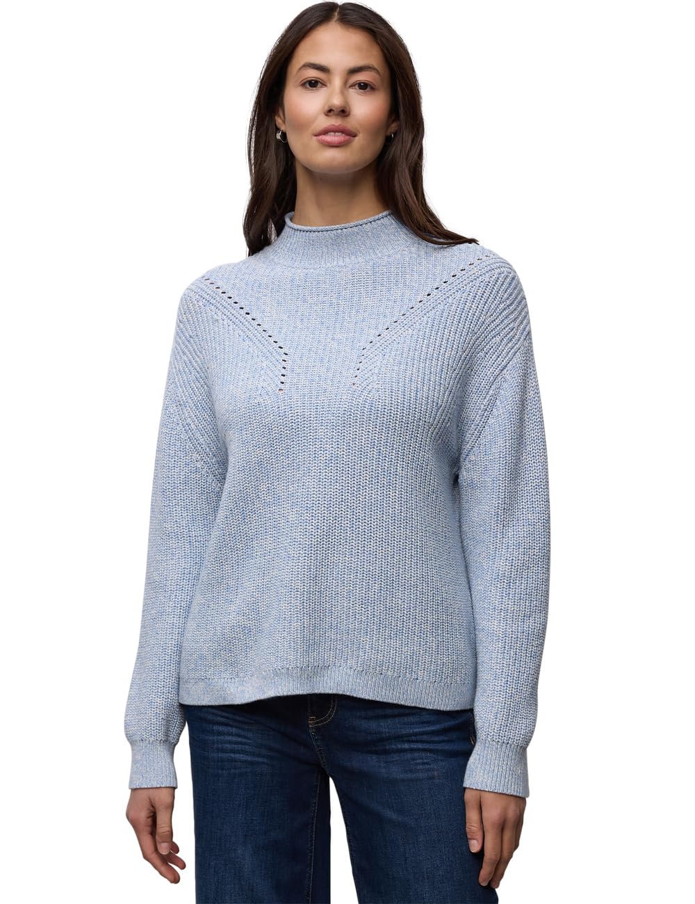 Street One Damen Mouline Pullover