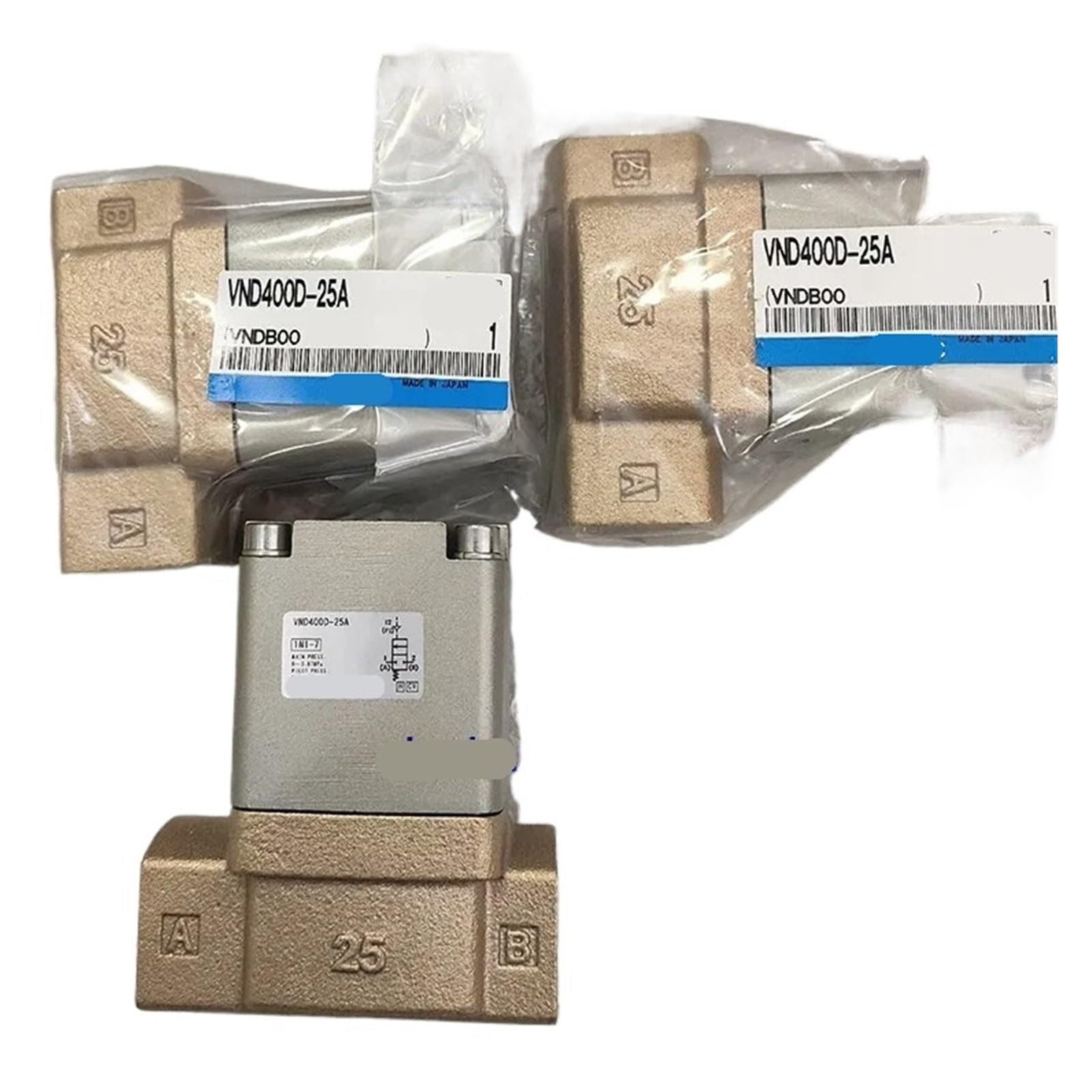 Électrovanne VND102DS-6A à haute étanchéité pour débit constant