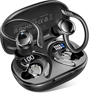 イヤホン bluetooth 耳掛け ワイヤレスイヤホン ぶるーと…