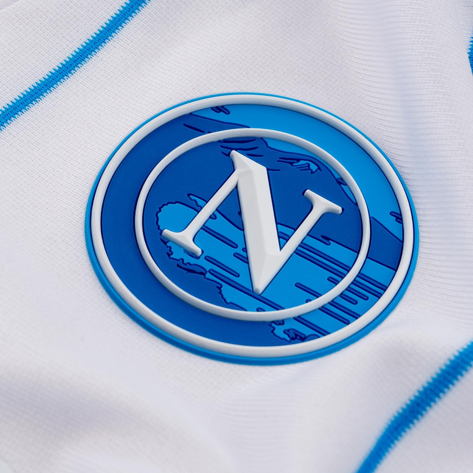 SSC Napoli Maglia Gara Away Authentic Bianca 2026/2027, Prodotto Ufficiale