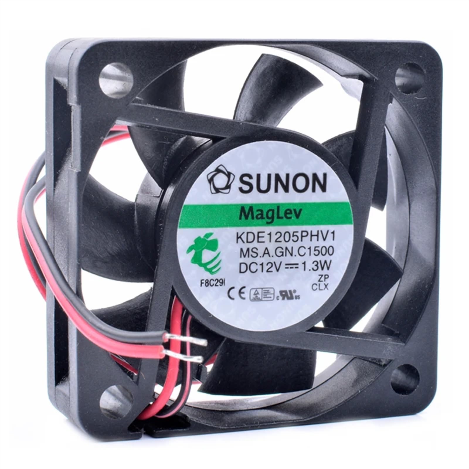 FCARUMIQP KDE1205PHV1 5cm 5015 50x50x15mm 12V 1.3W Magnetic Suspension Bearing Cooling Fan