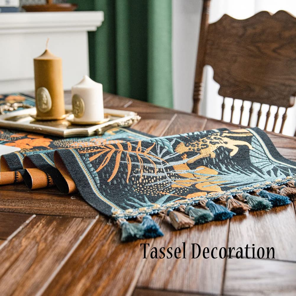 Chemin De Table , Bohème Chemin De Table En Lin Décorations De Table Runners With Tassels For Bohemian Wedding Bridal Shower Rustic Home Dining Table Decor P 22214593