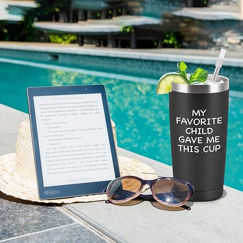 Miniatura 8 de Regalo para el Día del Padre, vaso de viaje aislado de acero inoxidable, divertido regalo de Navidad para papá, abuelo, abuelo, papá, padre, padre,