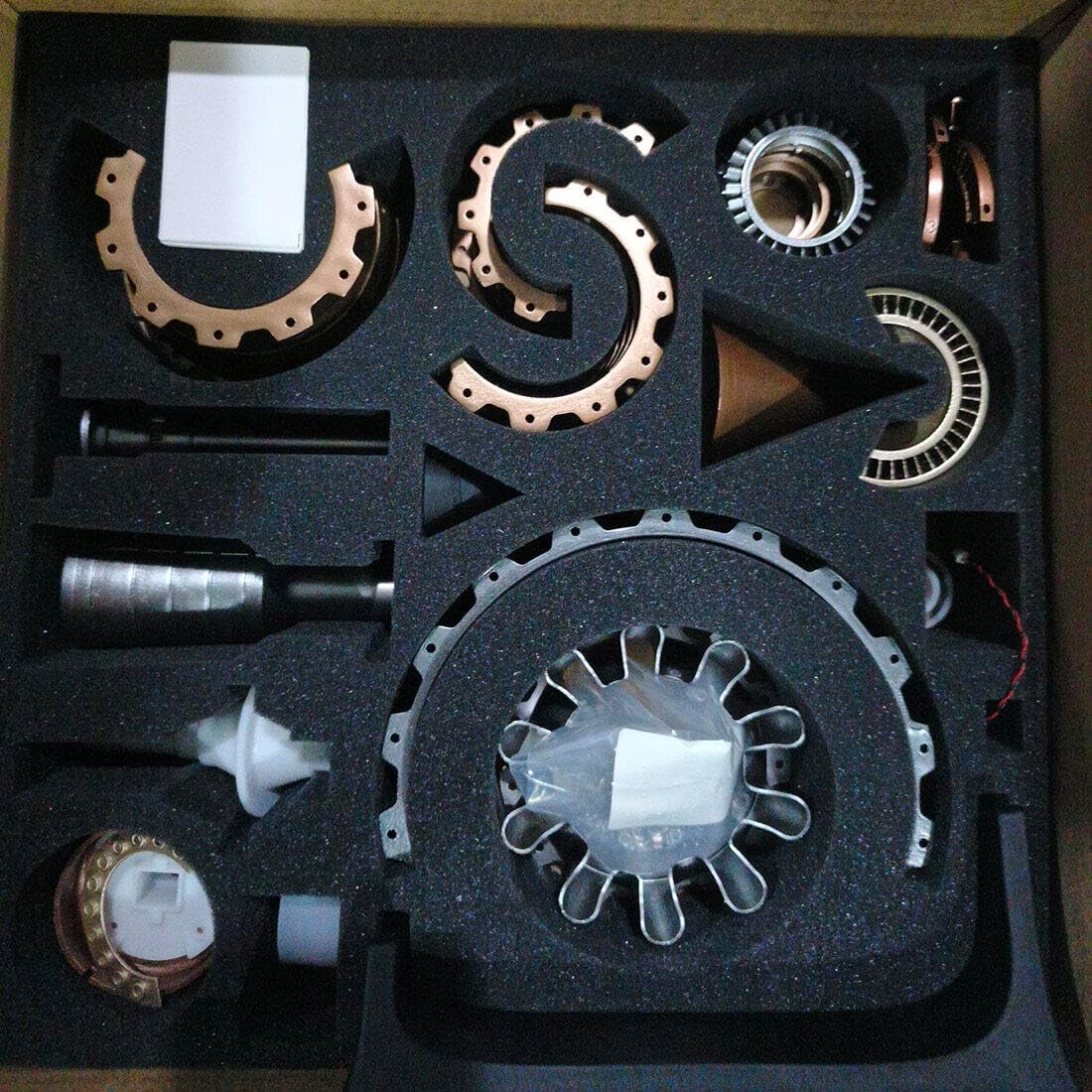 Trent 900 Turbofan Engine Kit That Works, 150+Pieces DIY Turbojet Fighter Engine Mechanical Science STEM Toys - Build Your Own Turbofan Model