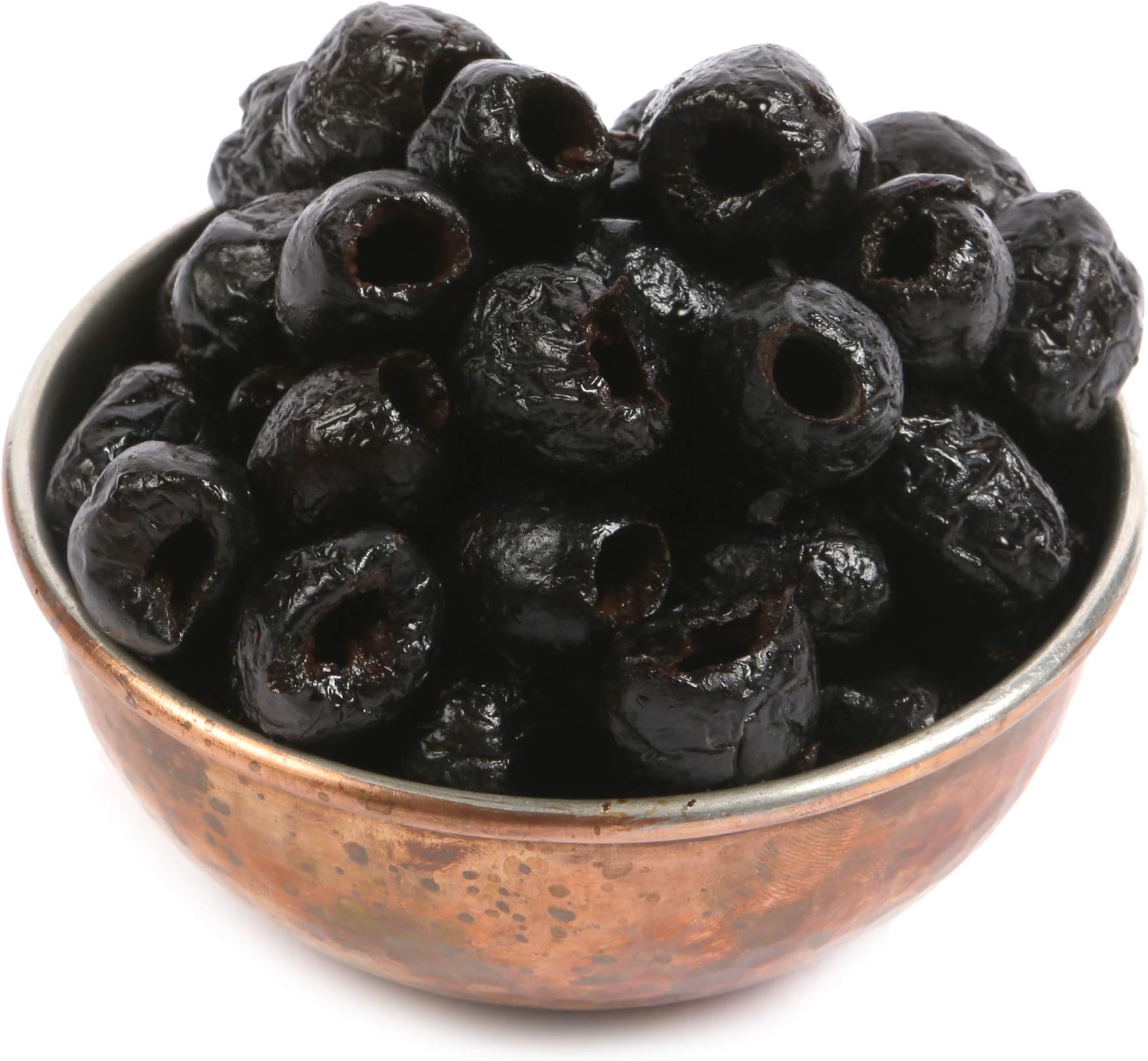 Dried Black Moroccan Olives Pitted 500g | Premium Black Olives, Healthy Party Snack (Available from 250g to 3kg)
