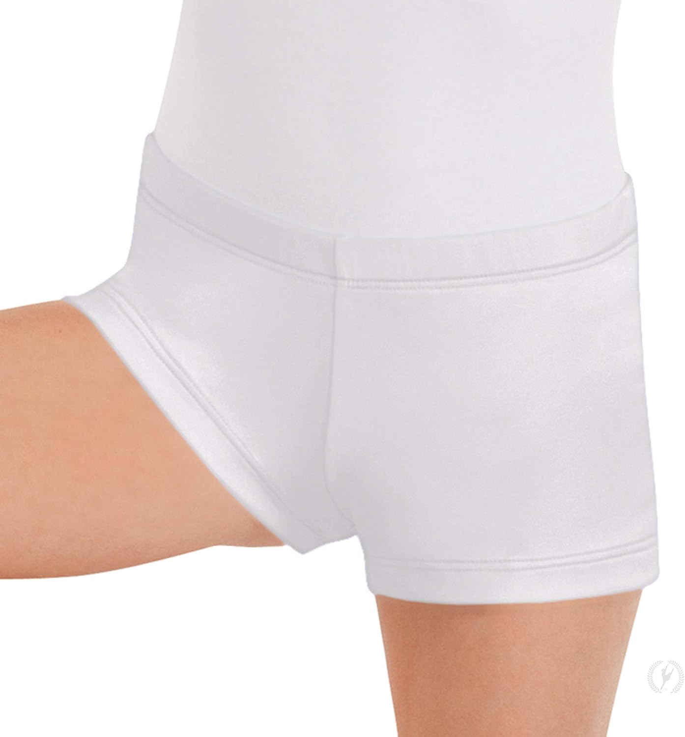 (Small, Purple) - Eurotard Girls Booty Shorts