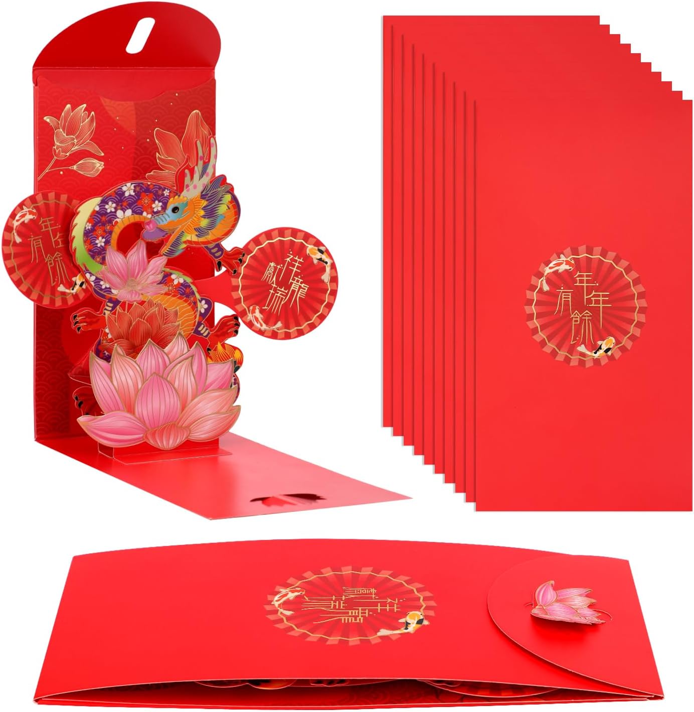 JeeJaan® 100 Buste Postali Rosse Da 15,2 X 22,9 Cm, In Polietilene, 160 X 230 Mm - Foto 2