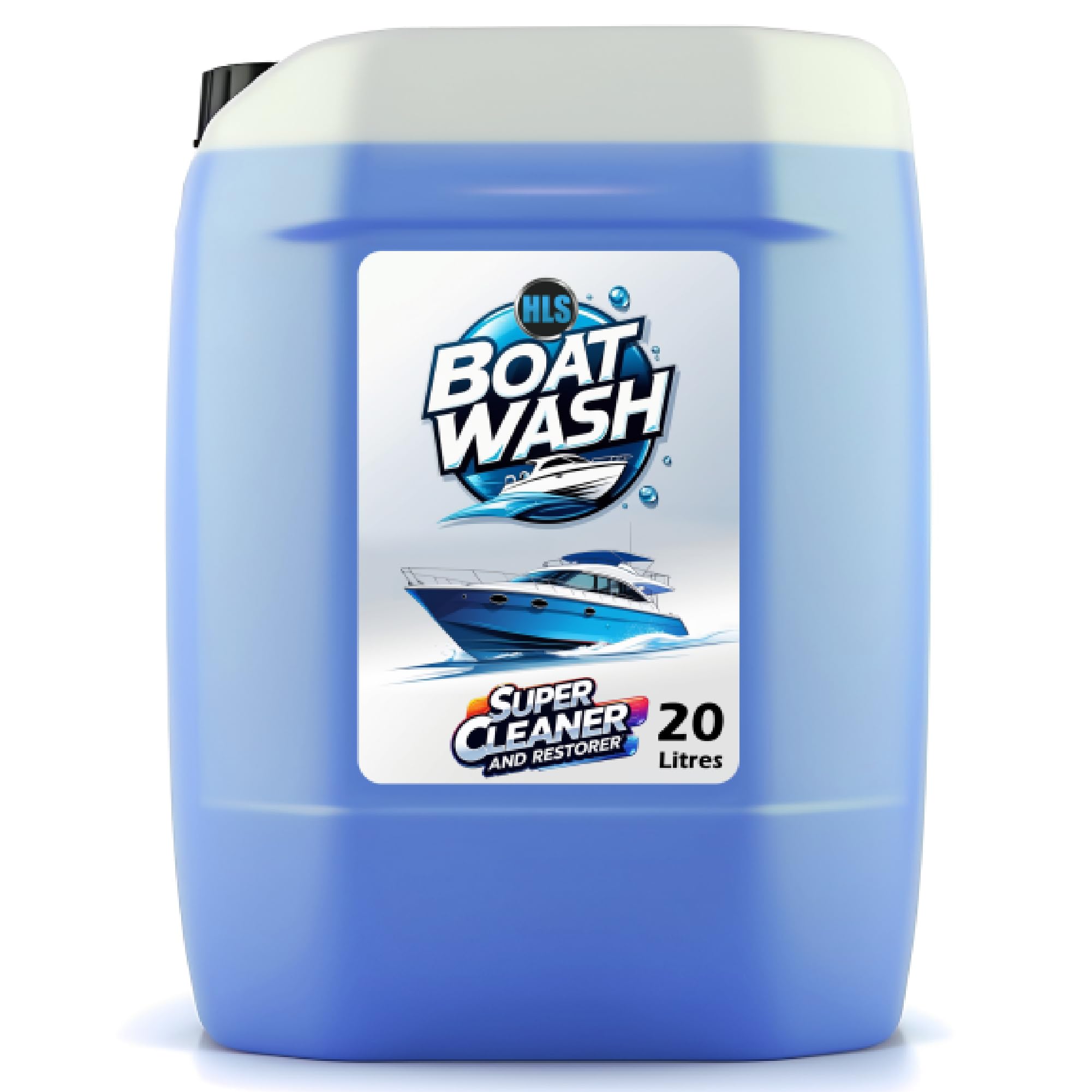 HLS Supplies BW50 20L Boat Cleaner - Marine Cleaner & Restorer Boat Wash